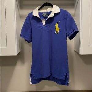 Blue and white Ralph Lauren Polo Shirt